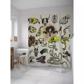 Шторка-занавеска для ванной JOYARTY