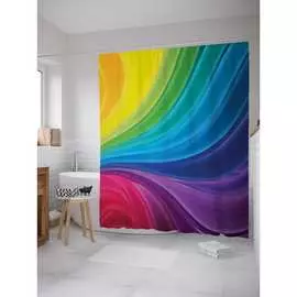 Шторка-занавеска для ванной JOYARTY