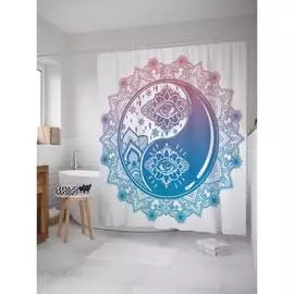 Шторка-занавеска для ванной JOYARTY