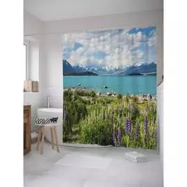 Шторка-занавеска для ванной JOYARTY