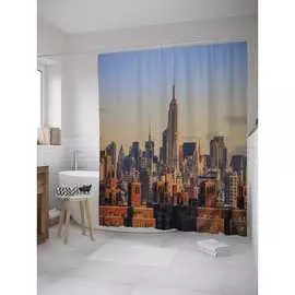 Шторка-занавеска для ванной JOYARTY