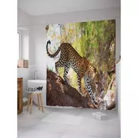 Шторка-занавеска для ванной JOYARTY