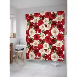 Шторка-занавеска для ванной JOYARTY