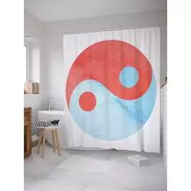 Шторка-занавеска для ванной JOYARTY