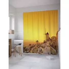 Шторка-занавеска для ванной JOYARTY