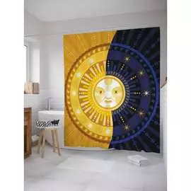 Шторка-занавеска для ванной JOYARTY