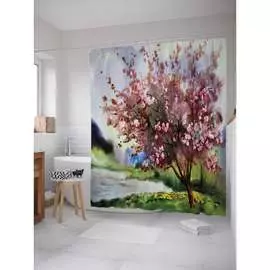 Шторка-занавеска для ванной JOYARTY