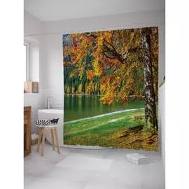 Шторка-занавеска для ванной JOYARTY