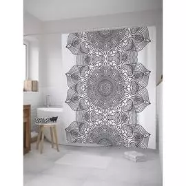 Шторка-занавеска для ванной JOYARTY