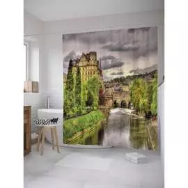 Шторка-занавеска для ванной JOYARTY