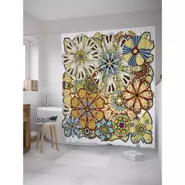 Шторка-занавеска для ванной JOYARTY