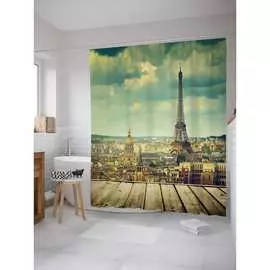 Шторка-занавеска для ванной JOYARTY