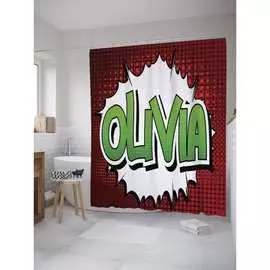 Шторка-занавеска для ванной JOYARTY