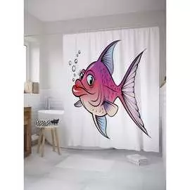 Шторка-занавеска для ванной JOYARTY