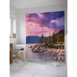 Шторка-занавеска для ванной JOYARTY