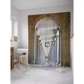 Шторка-занавеска для ванной JOYARTY
