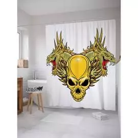 Шторка-занавеска для ванной JOYARTY