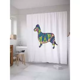 Шторка-занавеска для ванной JOYARTY