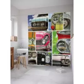 Шторка-занавеска для ванной JOYARTY