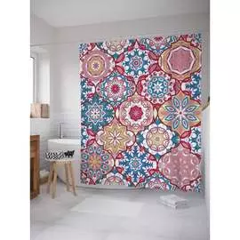 Шторка-занавеска для ванной JOYARTY