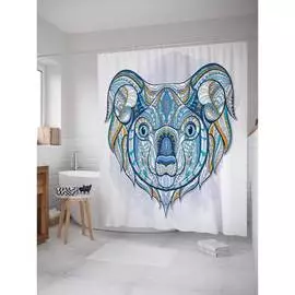 Шторка-занавеска для ванной JOYARTY