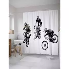 Шторка-занавеска для ванной JOYARTY