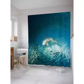 Шторка-занавеска для ванной JOYARTY