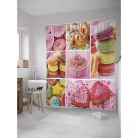 Шторка-занавеска для ванной JOYARTY