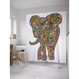 Шторка-занавеска для ванной JOYARTY