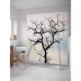 Шторка-занавеска для ванной JOYARTY