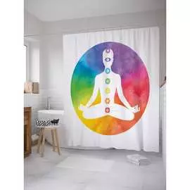 Шторка-занавеска для ванной JOYARTY