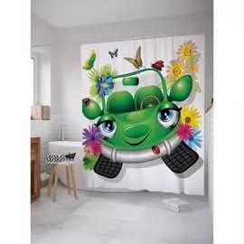 Шторка-занавеска для ванной JOYARTY