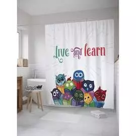 Шторка-занавеска для ванной JOYARTY