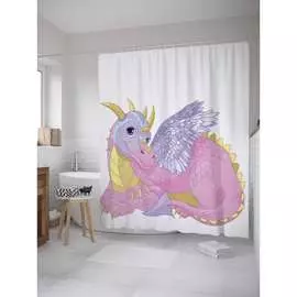 Шторка-занавеска для ванной JOYARTY