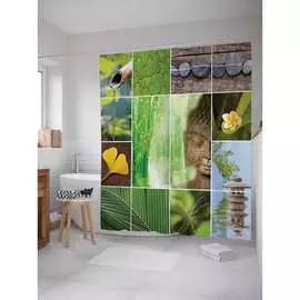Шторка-занавеска для ванной JOYARTY