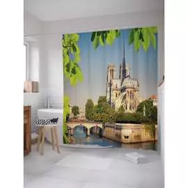 Шторка-занавеска для ванной JOYARTY