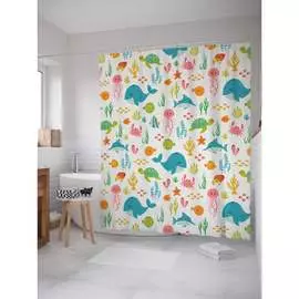 Шторка-занавеска для ванной JOYARTY