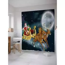 Шторка-занавеска для ванной JOYARTY