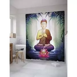 Шторка-занавеска для ванной JOYARTY