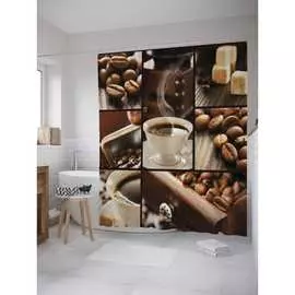 Шторка-занавеска для ванной JOYARTY