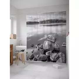 Шторка-занавеска для ванной JOYARTY