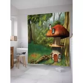 Шторка-занавеска для ванной JOYARTY