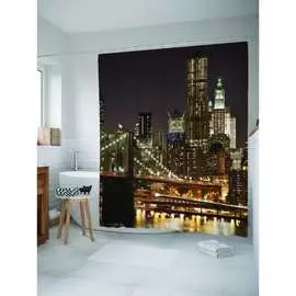 Шторка-занавеска для ванной JOYARTY