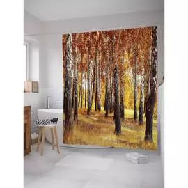 Шторка-занавеска для ванной JOYARTY