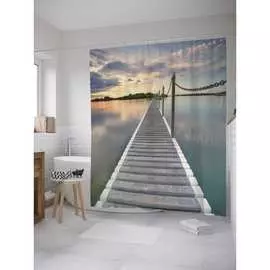 Шторка-занавеска для ванной JOYARTY