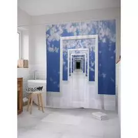 Шторка-занавеска для ванной JOYARTY