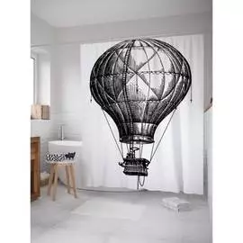 Шторка-занавеска для ванной JOYARTY