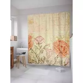 Шторка-занавеска для ванной JOYARTY