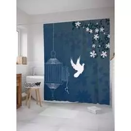 Шторка-занавеска для ванной JOYARTY