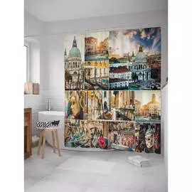 Шторка-занавеска для ванной JOYARTY